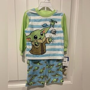 ✨✨Star Wars Kids, Yoda Two-piece pajamas✨✨